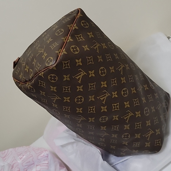 1985 Speedy 35 Monogram(Free African Print Dustbag) - Picture 7 of 16